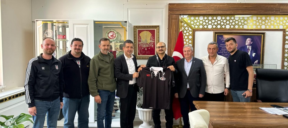 Gelibolu Beşiktaşlılar Derneği'nden Kaymakam Abacı'ya Ziyaret