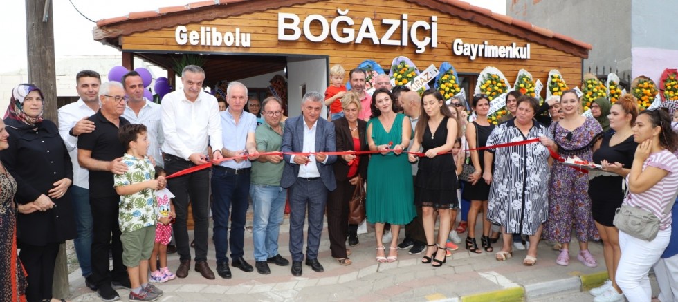 Gelibolu Boğaziçi Gayrimenkul’ün Açılışı Yapıldı