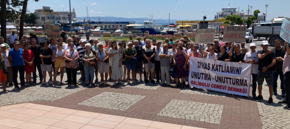 Gelibolu Cemevi Kültür ve Dayanışma Derneği’nden Sivas Katliamı Basın Açıklaması