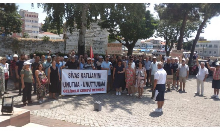 Gelibolu Cemevi’nden Sivas Katliamının Yıldönümünde Basın Açıklaması