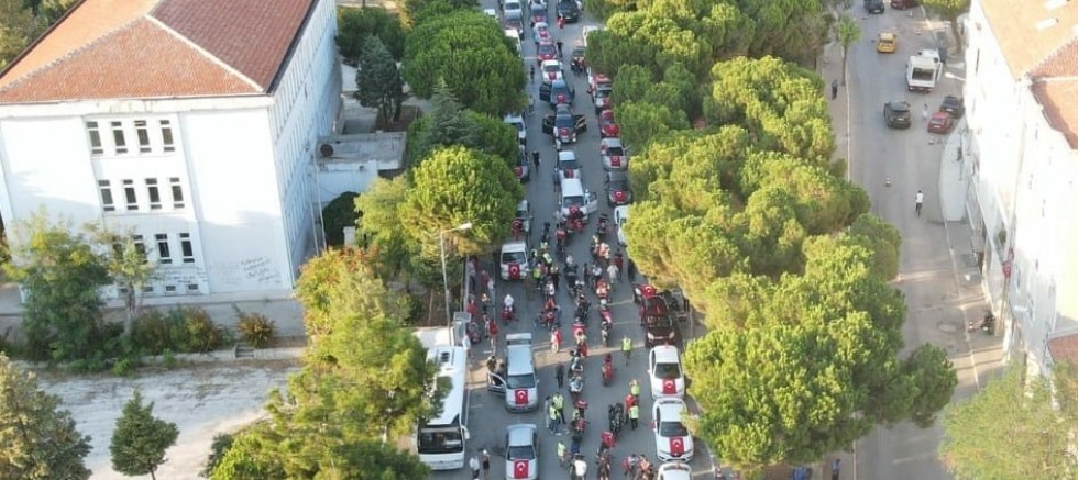 GELİBOLU’DA 30 AĞUSTOS 'ZAFER KONVOYU' İLE KUTLANDI