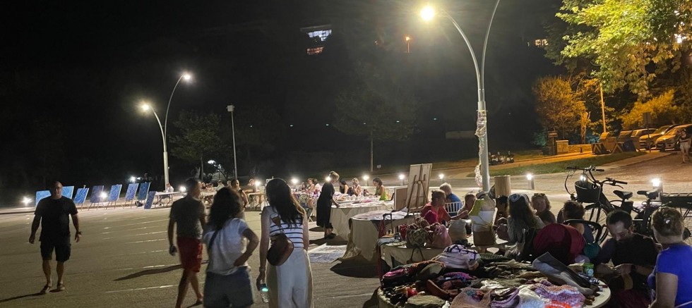 Gelibolu’da Açık Hava Akşam Sanat Sergisi