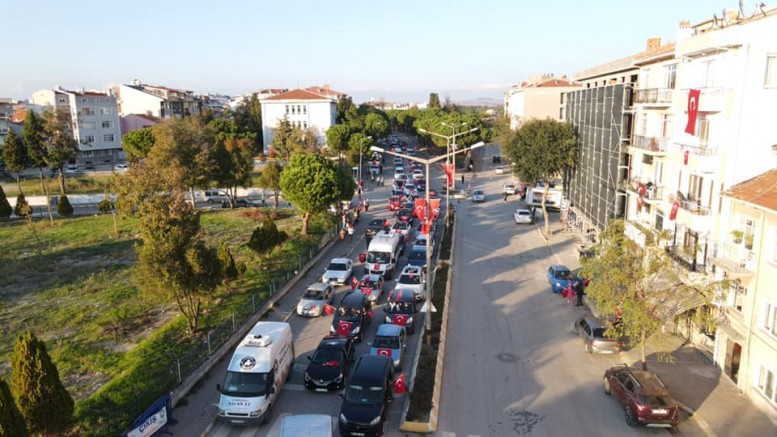 GELİBOLU’DA CUMHURİYET BAYRAMI KONVOYU