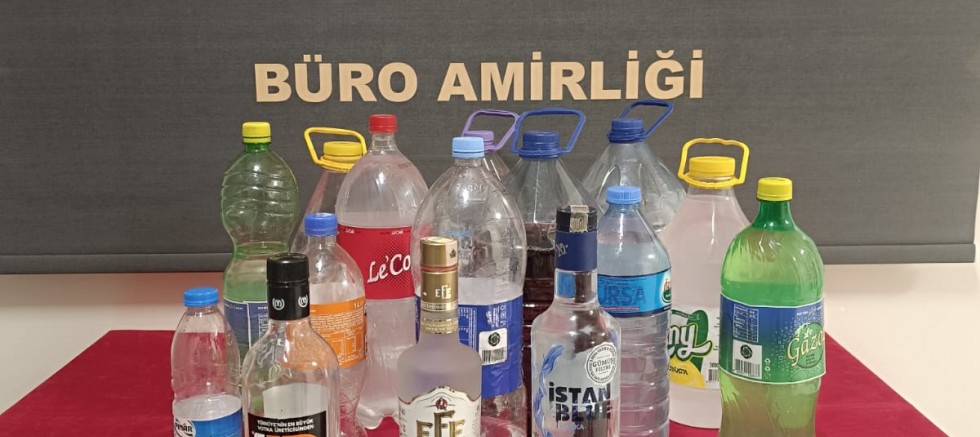 Gelibolu’da Kaçak Alkol Operasyonu