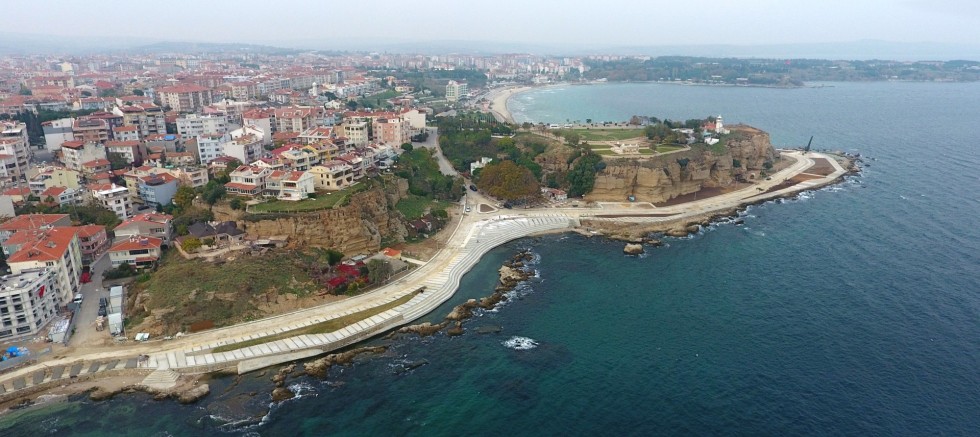 GELİBOLU’DAKİ SAHİL PROJELERİ HIZLA İLERLİYOR