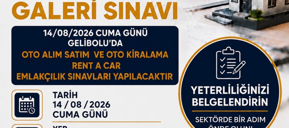 Gelibolu Emlakçılar Derneği’nden Bir Kurs Daha