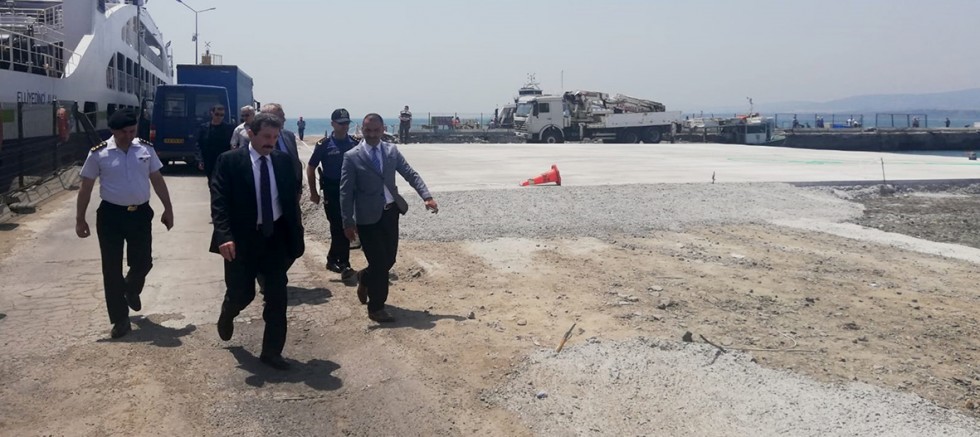 Gelibolu İskelesinde İnceleme