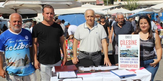 Gelibolu Kent Konseyinden İmza Kampanyasına Devam
