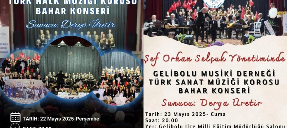 Gelibolu Musiki Derneği Bahar Konserleri Başlıyor