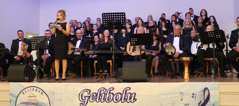 Gelibolu Musiki Derneği Evreşe’de Konser Verdi