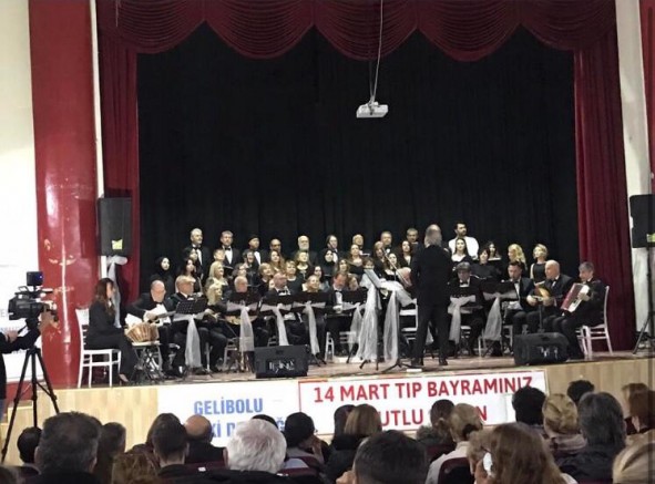 Gelibolu Musiki Derneği’nden Tıp Bayramında Türk Sanat Müziği Konseri