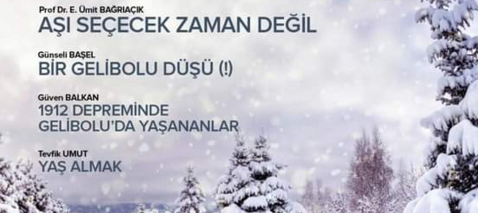 Gelibolu Rüzgarı Dergisi 10 Yaşında!