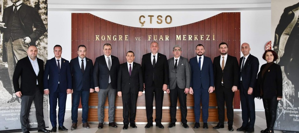 Gelibolu TSO’dan ÇTSO’ya Ziyaret