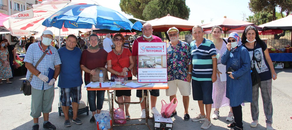 Gelibolu’ya Yeni Devlet Hastanesi İstiyoruz İmza Kampanyası Düzenlendi