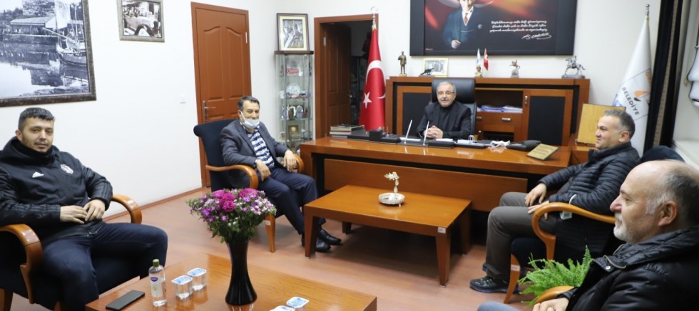 Geliboluspor’dan Başkan Özacar’a Ziyaret