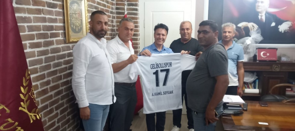 Geliboluspor’dan Başkan Soyuak’a İade-i Ziyaret