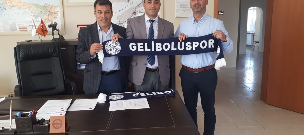 Geliboluspor Karayolları  13. Bölge Şefini Ziyaret Etti