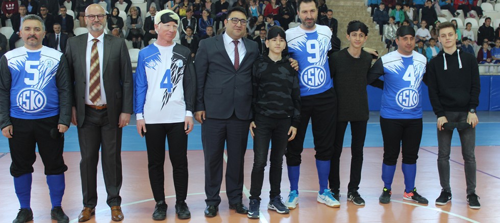 Goalball Turnuvası Açılış Maçı Gerçekleşti