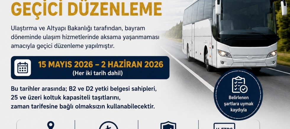 GTSO’dan Kurban Bayramı Öncesi Taşımacılık Uyarısı