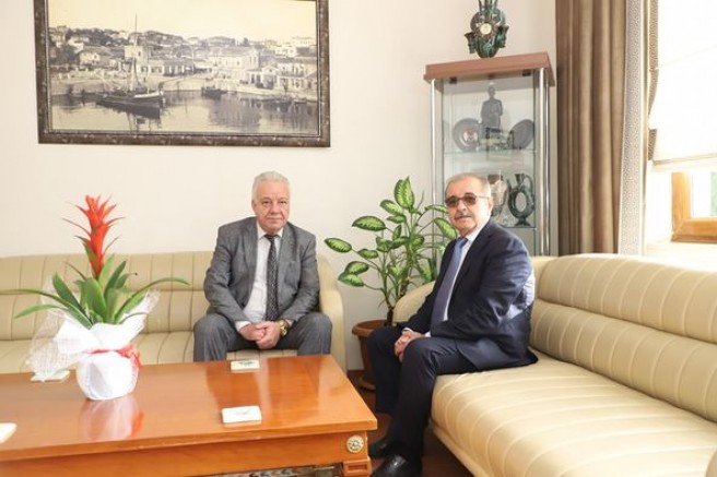 Güçlü’den Veda Ziyareti
