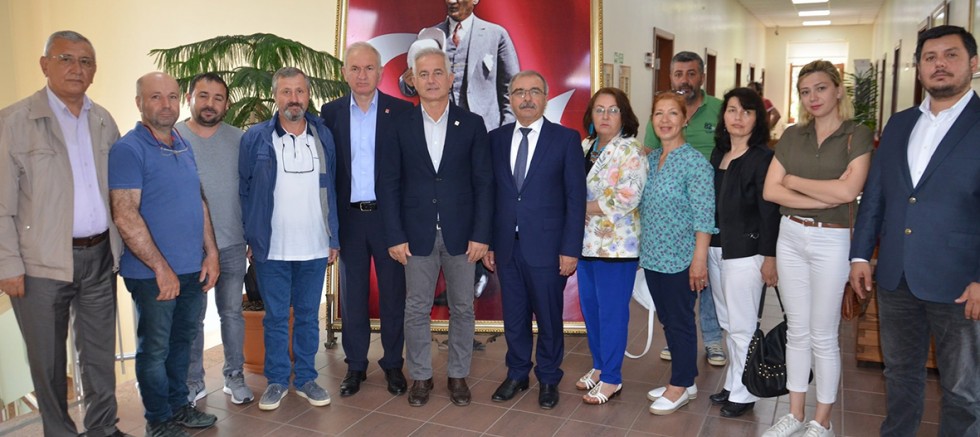 Güneşhan’dan Özacar ve Kopça’ya Ziyaret