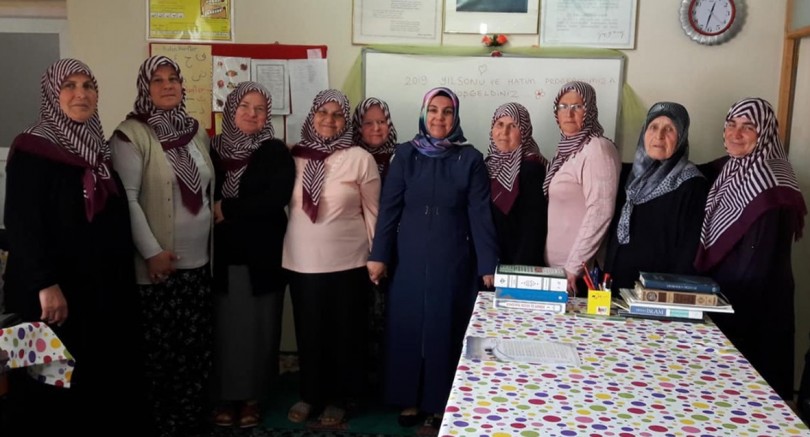 Güneyli Kur’an Kursunda Mezuniyet Heyecanı