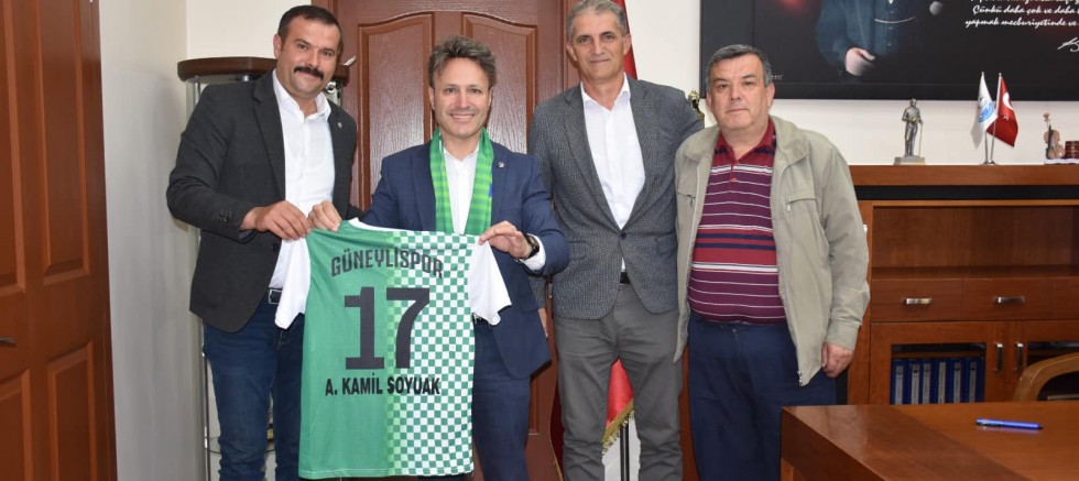 Güneylispor’dan Başkan Soyuak’a Ziyaret
