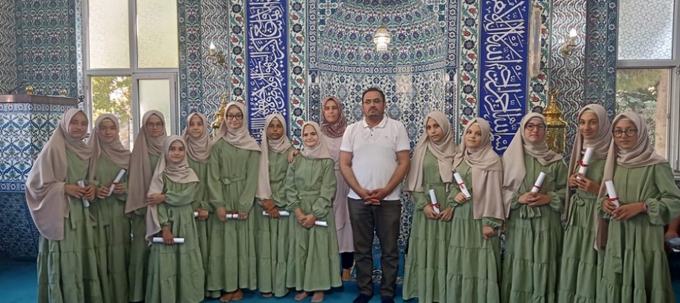 Hacızadeler Camii’nde Hatim Programı