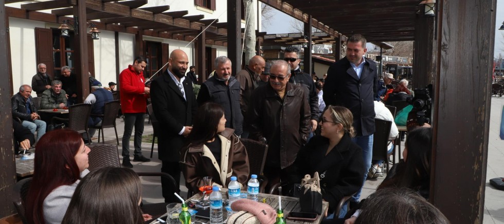 Hafta Sonu Piri Reis Kordonunda Vatandaşlarla Buluştu