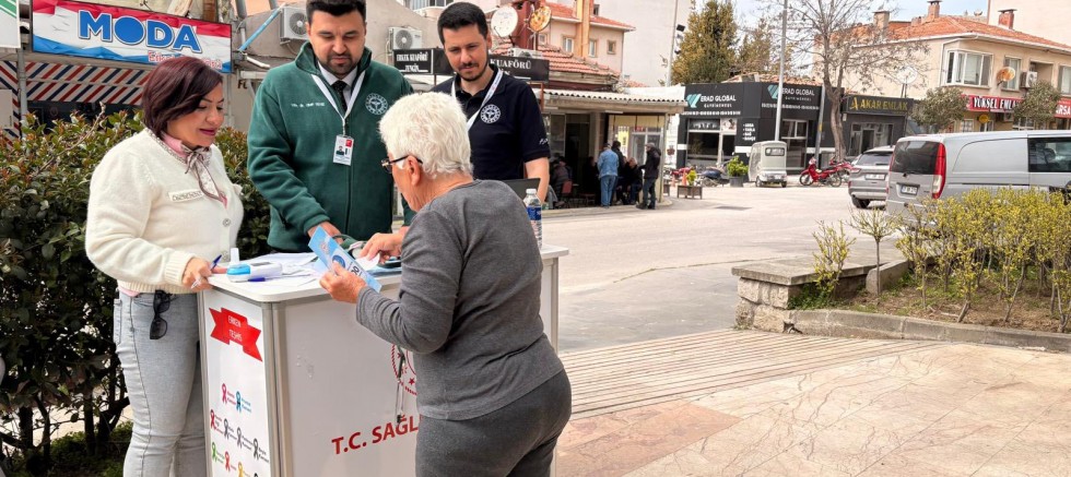 Halk Bahçesi’nde Mobil Sağlık Hizmeti