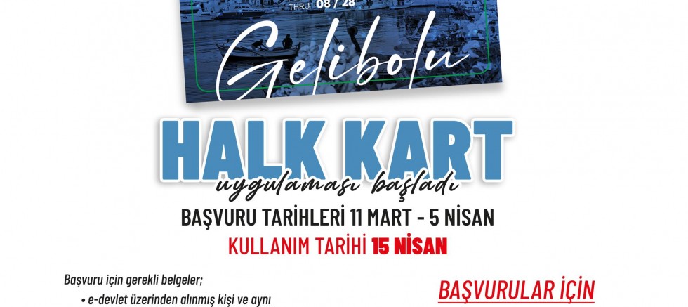 Halk Kart Uygulaması Başladı