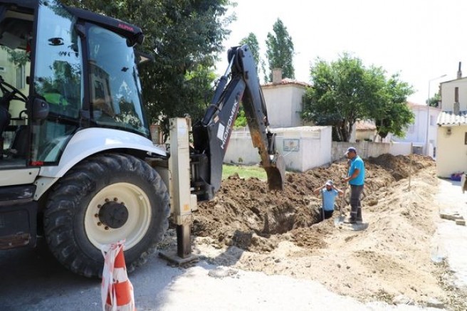 Has Ahmet Sokak’ta Altyapı Çalışmaları Sürüyor