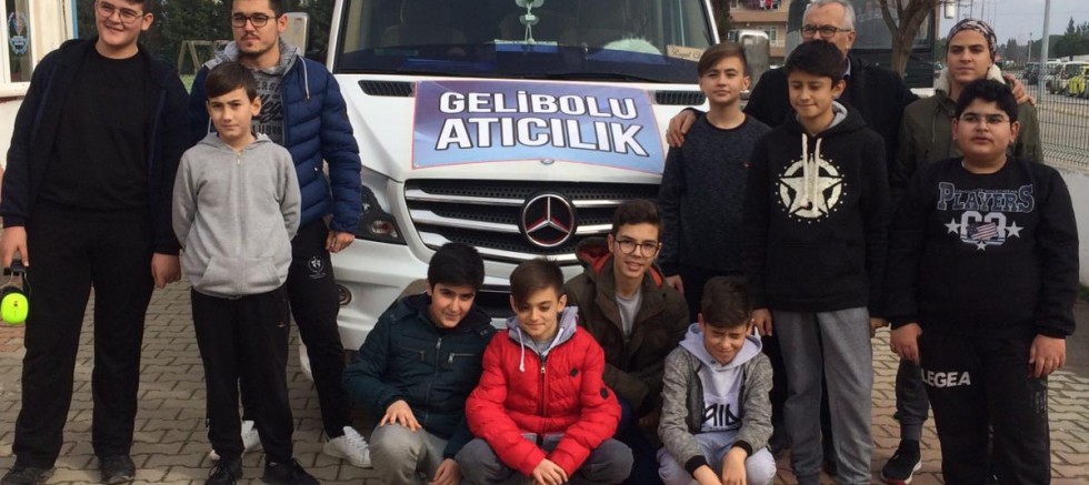 Havalı Silahlar  Türkiye Şampiyonasında yarışan Gelibolu Avcılar ve Atıcılar Kulübünün sporcuları Mersin’e  Gittiler