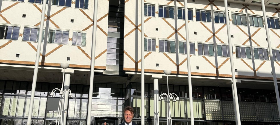 Heerts’ten Soyuak’a Türk Bayraklı Karşılama