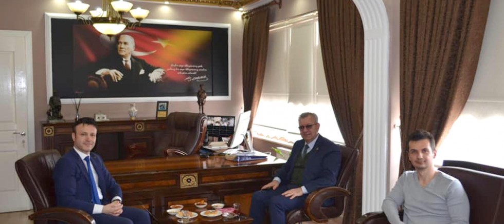 Helvacıoğlu’ndan, Başkan Soyuak’a Ziyaret