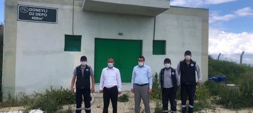 İçme Suyu Depoları İncelendi