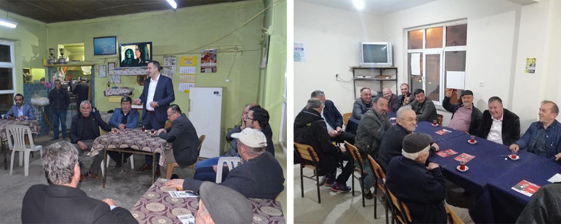 İl Genel Meclis Adayları Köy Ziyaretlerinde