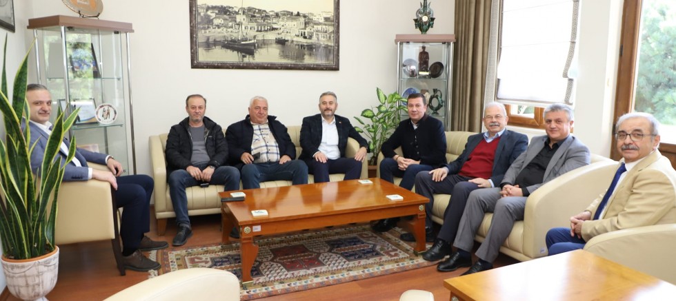 İl Genel Meclis Üyelerinden Başkan Özacar’a Ziyaret