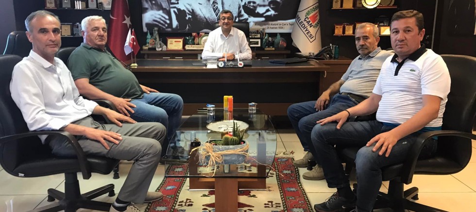 İl Genel Meclis Üyelerinden Bülent Öz’e Ziyaret