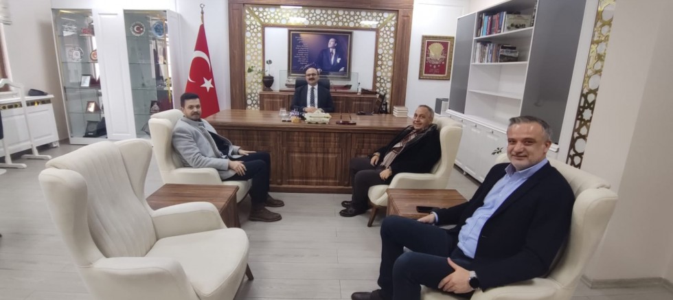 İl Genel Meclis Üyelerinden Kaymakam Abacı’ya Ziyaret