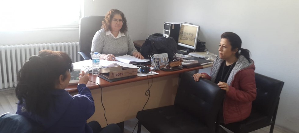 İLÇE HALK  SAĞLIĞI  MÜDÜRLÜĞÜ 1. SINIF ÖĞRENCİLERİNE İŞİTME TESTİ YAPTI