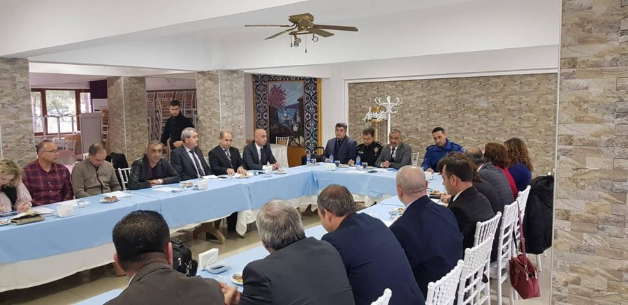 İlçe İdare şube başkanları toplantısı yapıldı