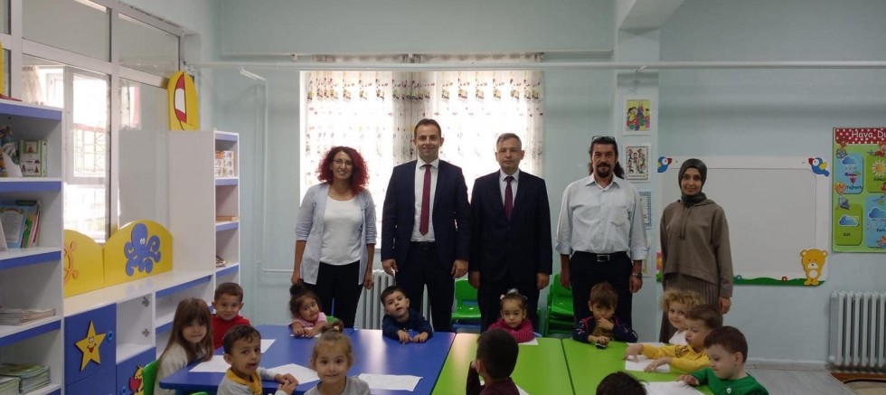 İlçe Milli Eğitim Müdürü Aydın’ın Okul Ziyaretleri