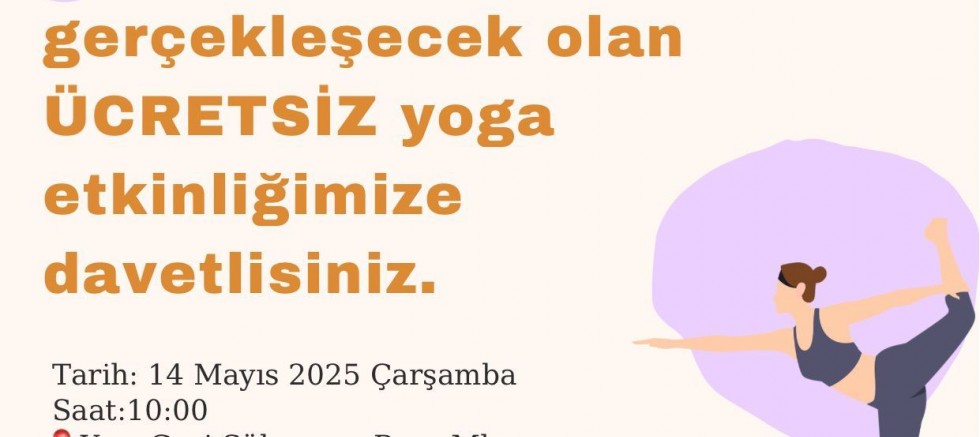 İlçe Sağlık Yoga Etkinliği Düzenleyecek