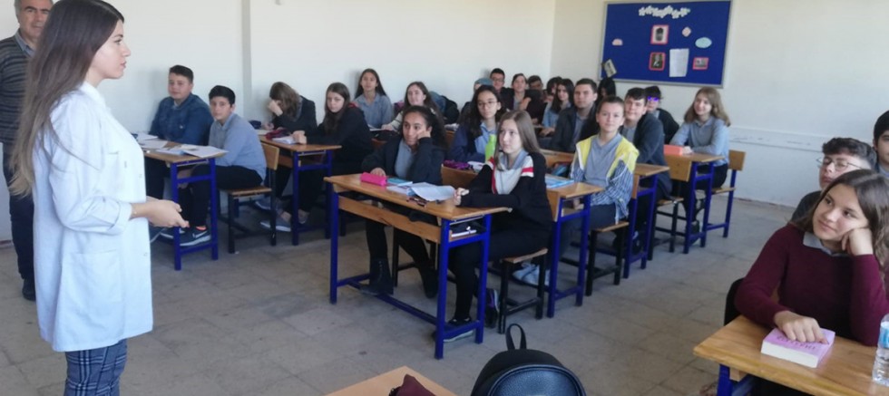 İlçe Sağlıktan Öğrencilere Eğitim