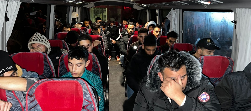İlçemizde 35 Kaçak Göçmen Yakalandı