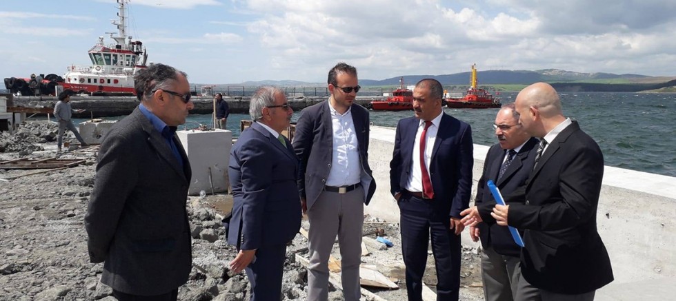 İskele İnşaat Alanında İnceleme