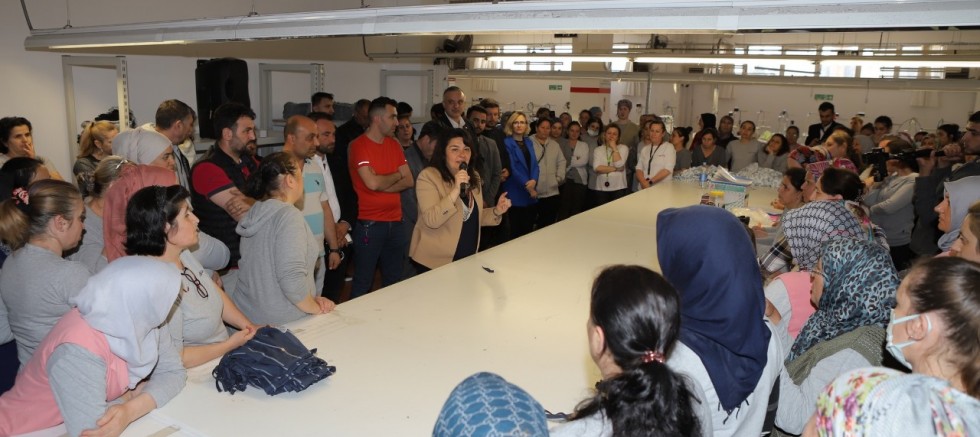 İskenderoğlu’na Kadınlardan Destek