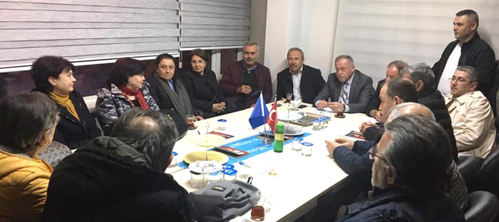 İyi Parti İl Başkanından İlçe Başkanlığına Ziyaret