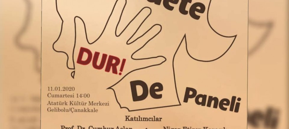“Kadına Şiddete Dur! De”